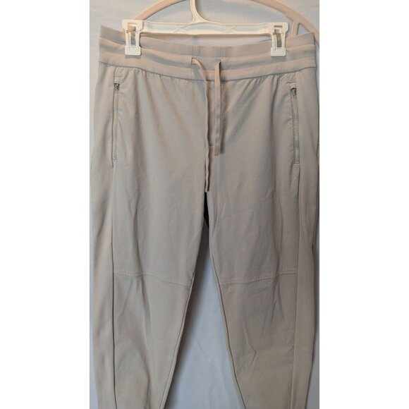 Athleta Headlands Hybrid Trek Jogger Pants Size 10P Beige - Picture 10 of 16